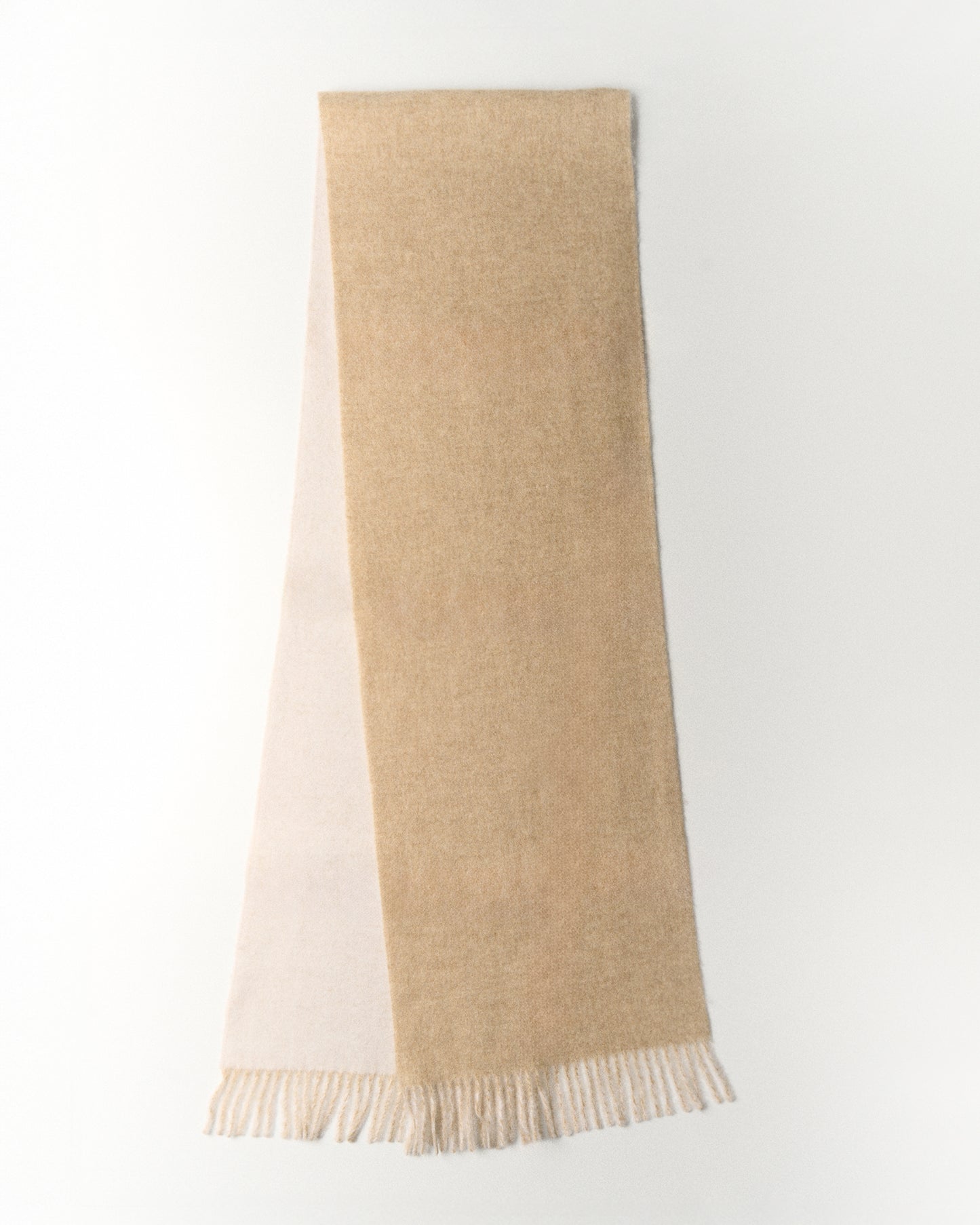 LAURA WOOL CASHMERE SCARF [ Reversible ]