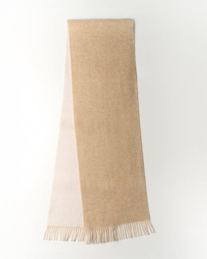 LAURA WOOL CASHMERE SCARF [ Reversible ]