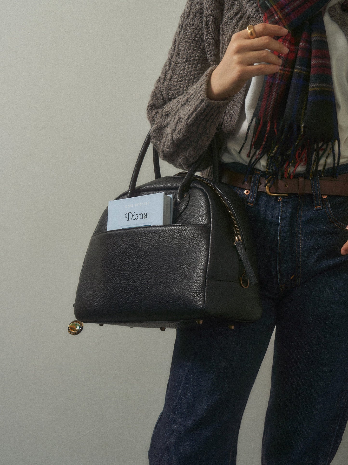 SABLÉ TOTE BAG [ Soft Black ]