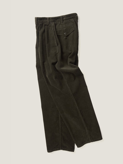 GRANT CORDUROY PANTS [ Wood Brown ]
