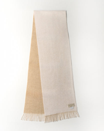LAURA WOOL CASHMERE SCARF [ Reversible ]