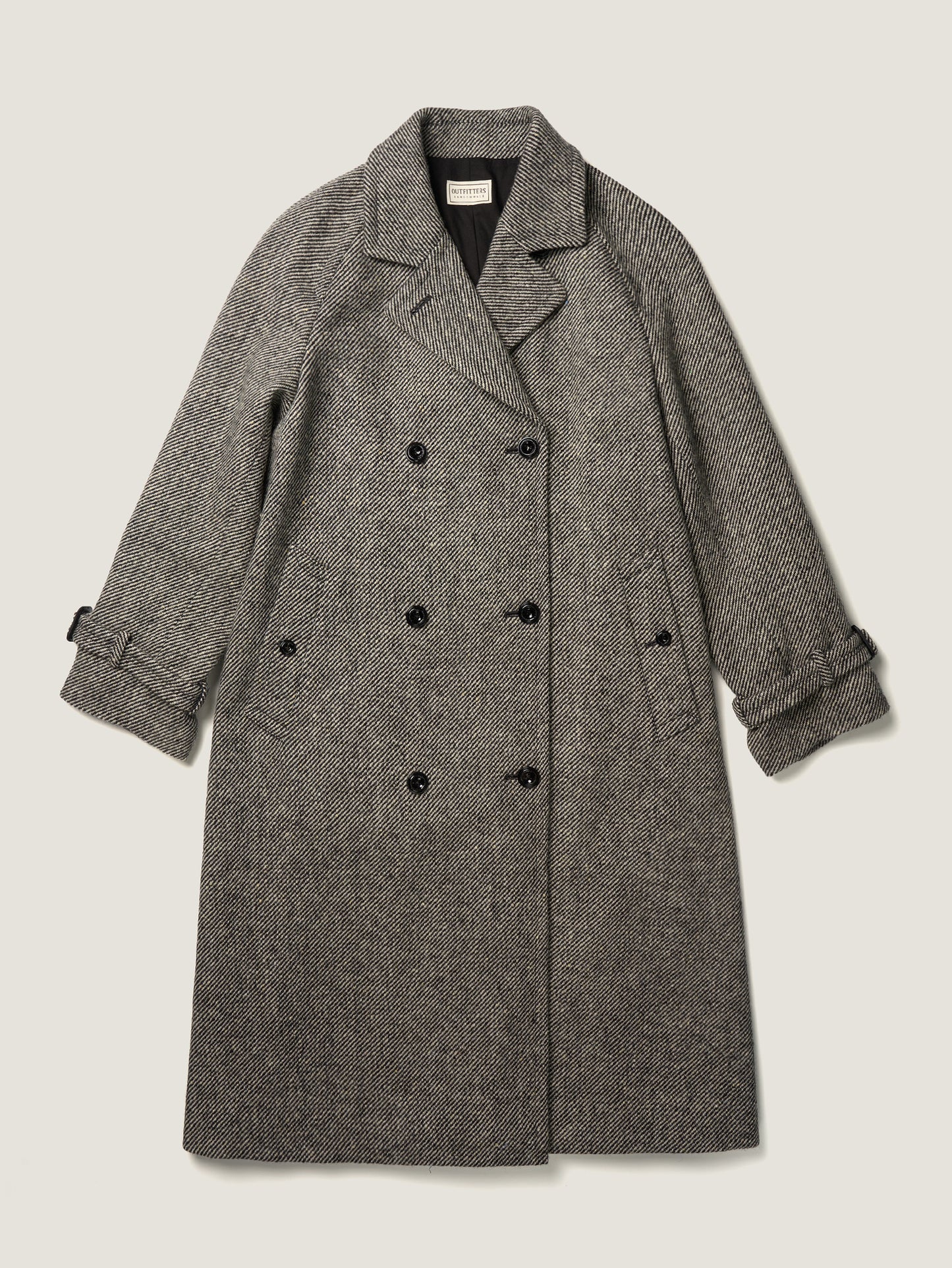 SHELBY COAT [ Black Donegal Tweed ] 2nd pre-order