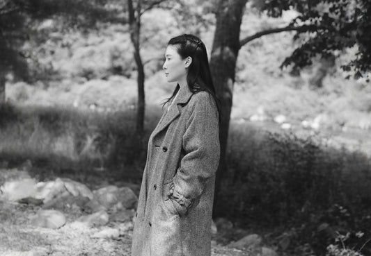 SHELBY COAT [ Black Donegal Tweed ] 2nd pre-order