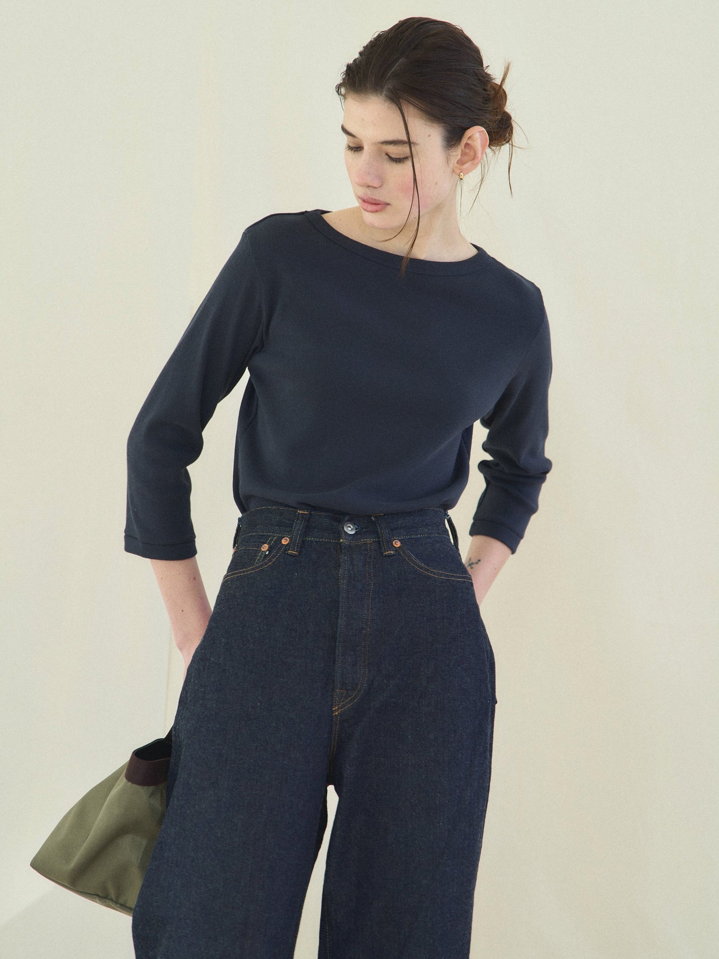 SOFTNESS 3/4 SLEEVE TEE [ Old Navy ]  - 2nd Restock