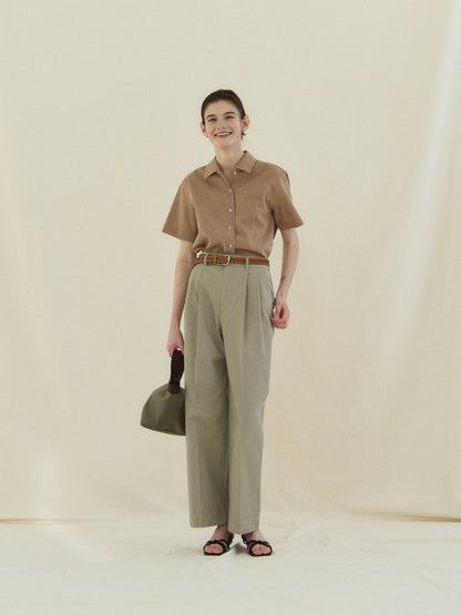 REFINED CLASSIC CHINO PANTS [ Utterly Beige ]