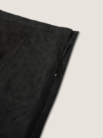 (-30%) AIÒLA LONG SKIRT [ Black ]