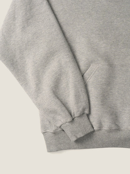 SHAWL COLLAR SWEATSHIRT [ Gray Melange ] 1st Reorder