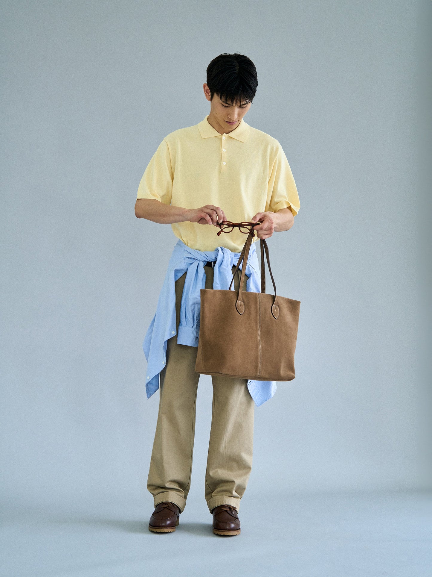 RELAXED TAPERED CHINO [ Beige ]