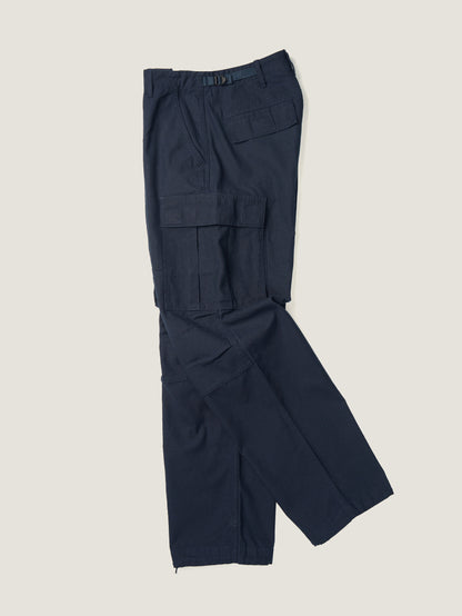 EASE WASHED CARGO PANTS [ Washed Navy ]