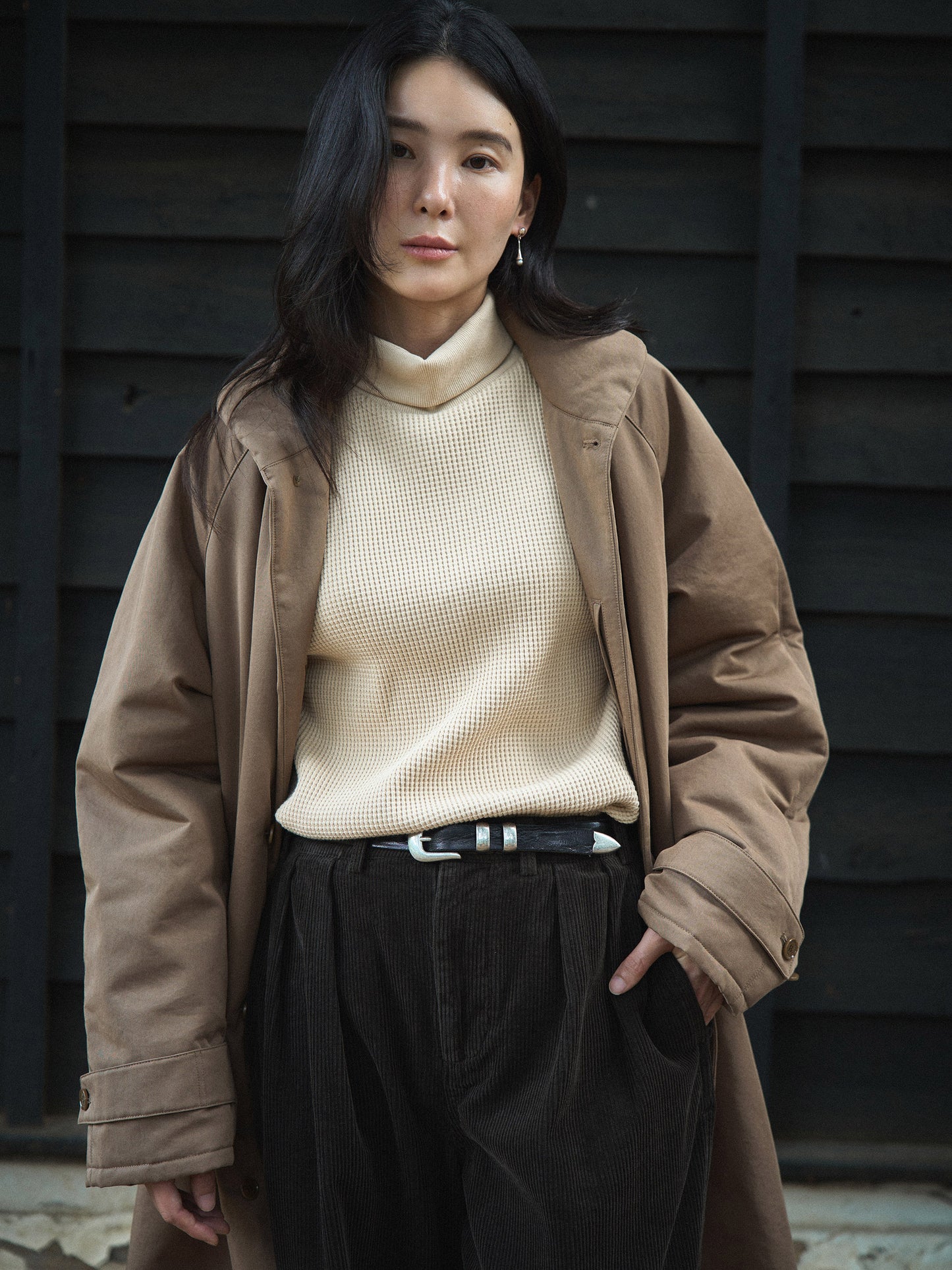 EDMUNDS PADDED COAT [ British Tan ]