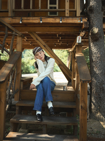 MONTBLANC ROLLNECK SWEATER [ Pure Ivory ]