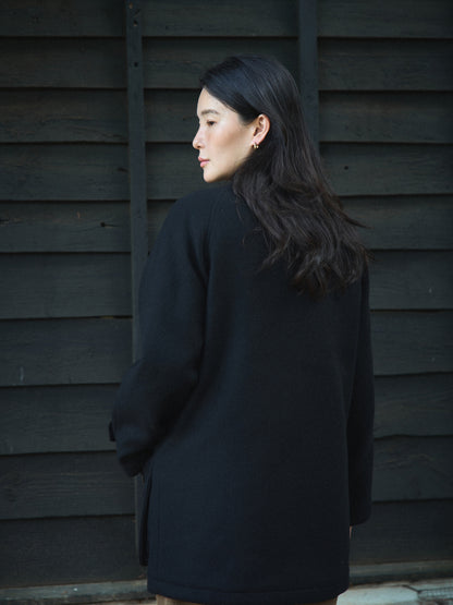 VERMONT HALF COAT [ Rich Black ]