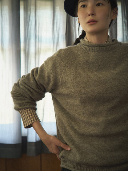 MONTBLANC ROLLNECK SWEATER [ Mocha Beige ]