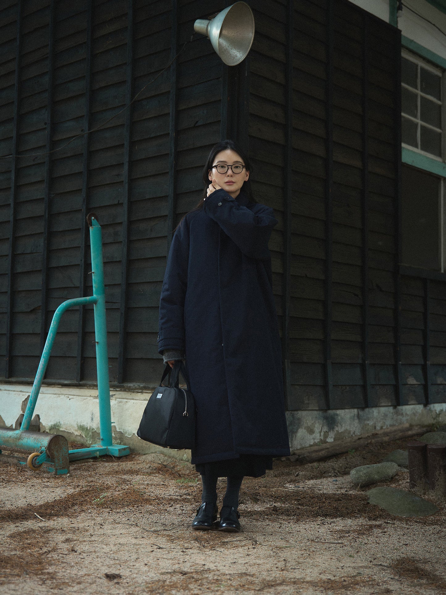 EDMUNDS PADDED COAT [ Night Navy ]
