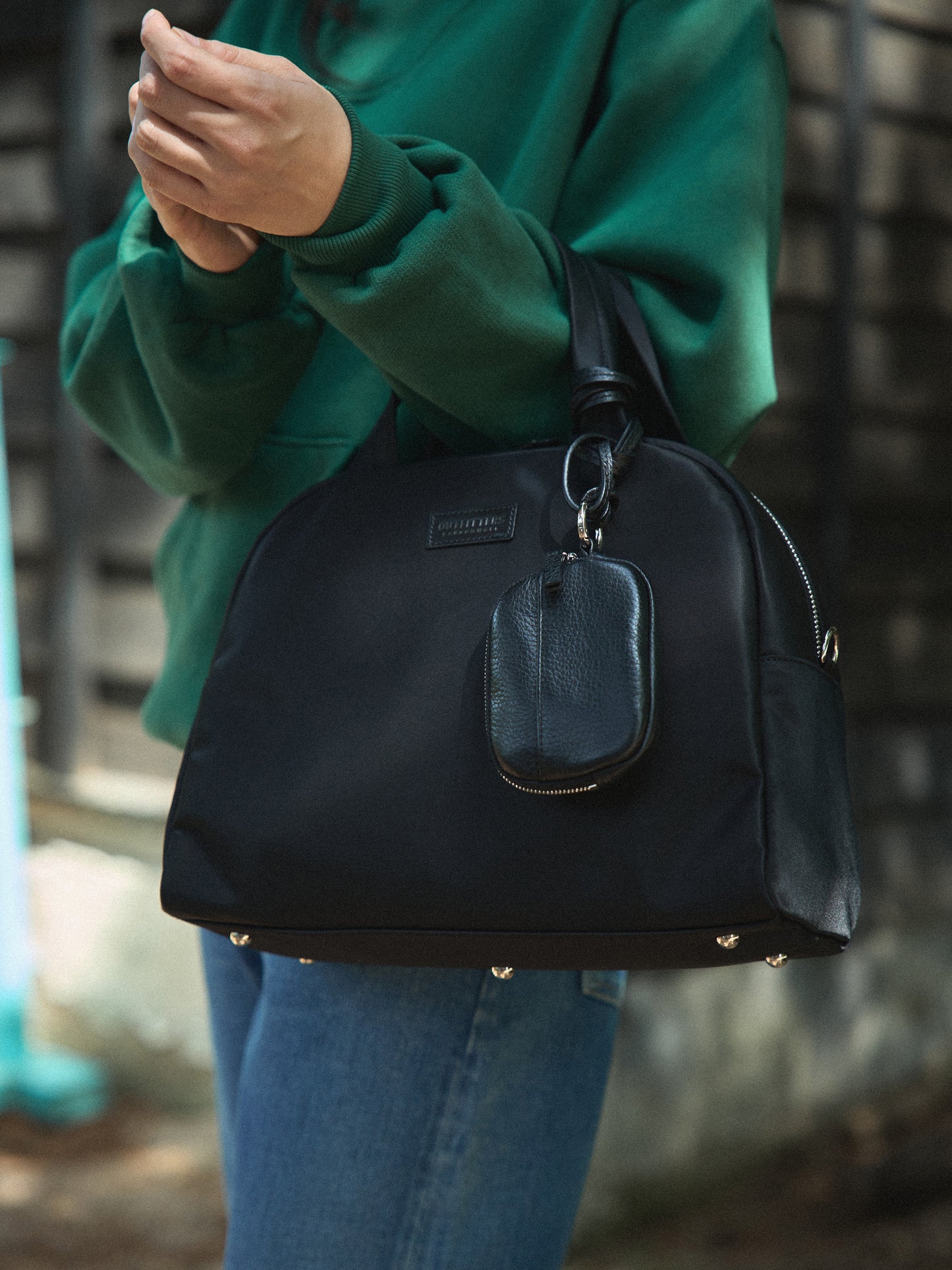 SHAWL COLLAR SWEATSHIRT [ British Green ]