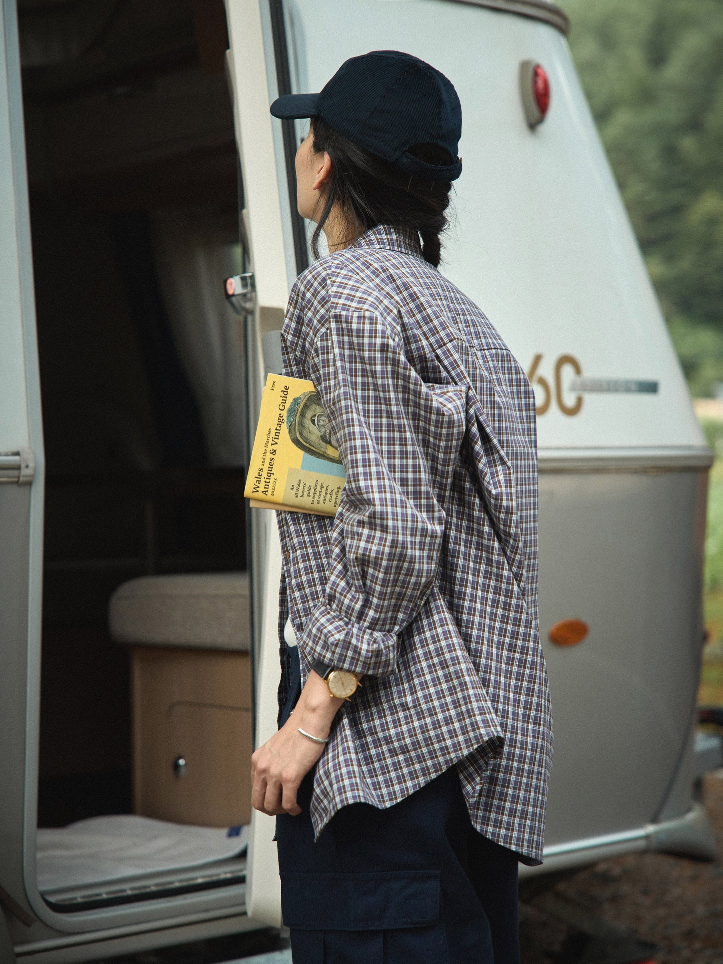 EASE WASHED CARGO PANTS [ Washed Navy ]