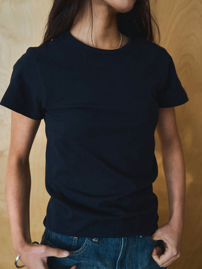 ALWAYS CREW NECK T-SHIRT [ Navy ]