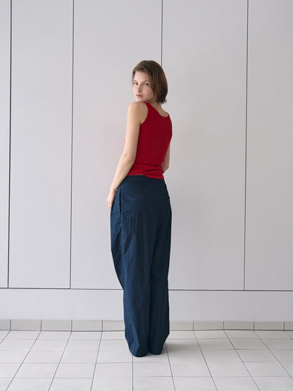 SOFT STRETCH SLEEVELESS [ Rouge ]