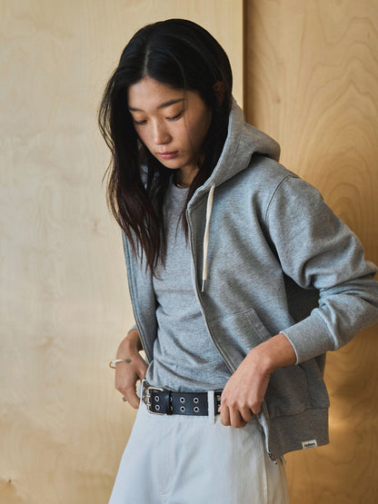ALWAYS CREW NECK T-SHIRT [ Melange Gray ]