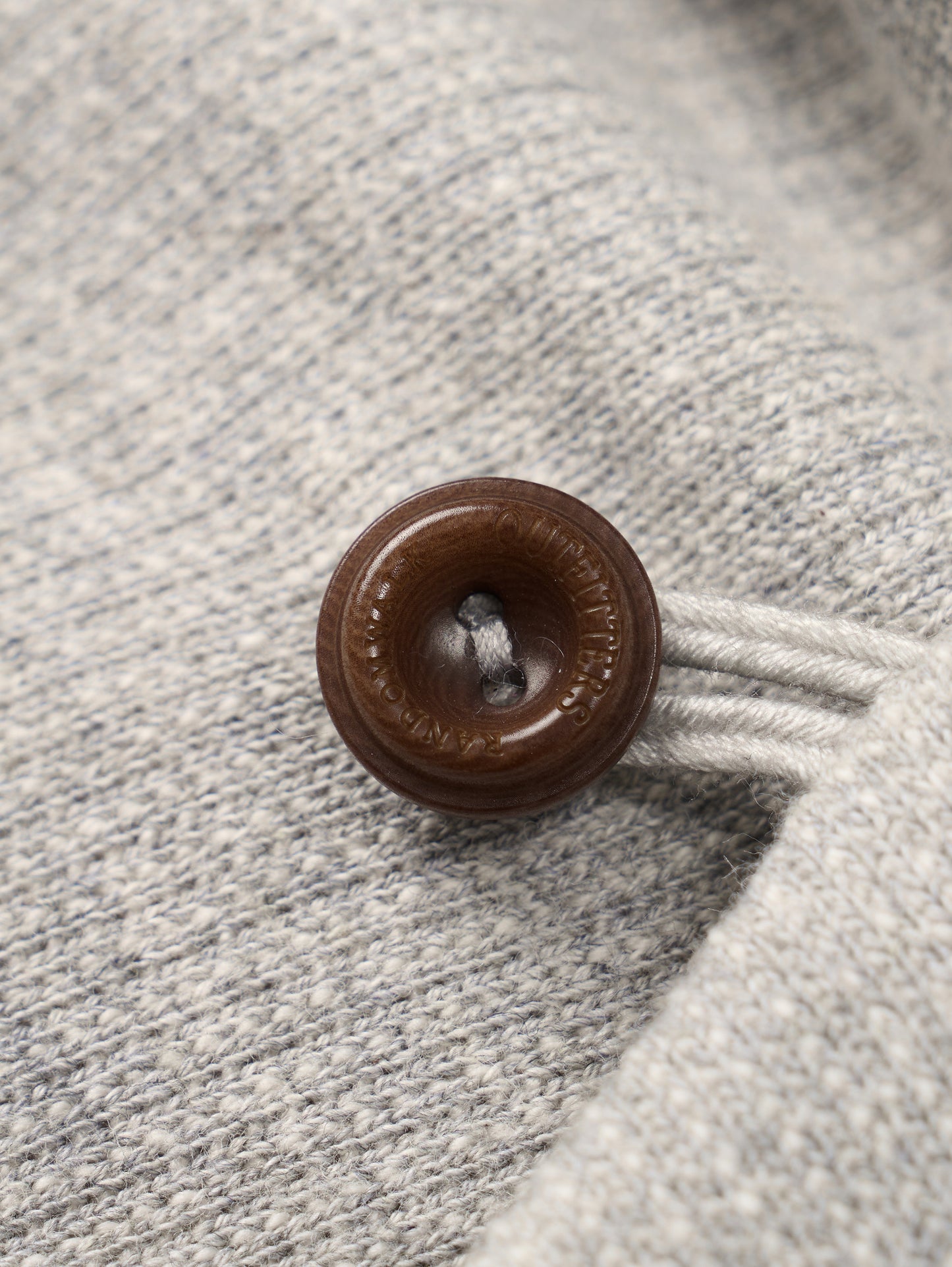 SHAWL COLLAR SWEATSHIRT [ Gray Melange ] 1st Reorder