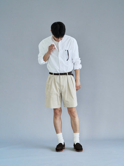 EASY FIT SHORTS [ Light Beige ]