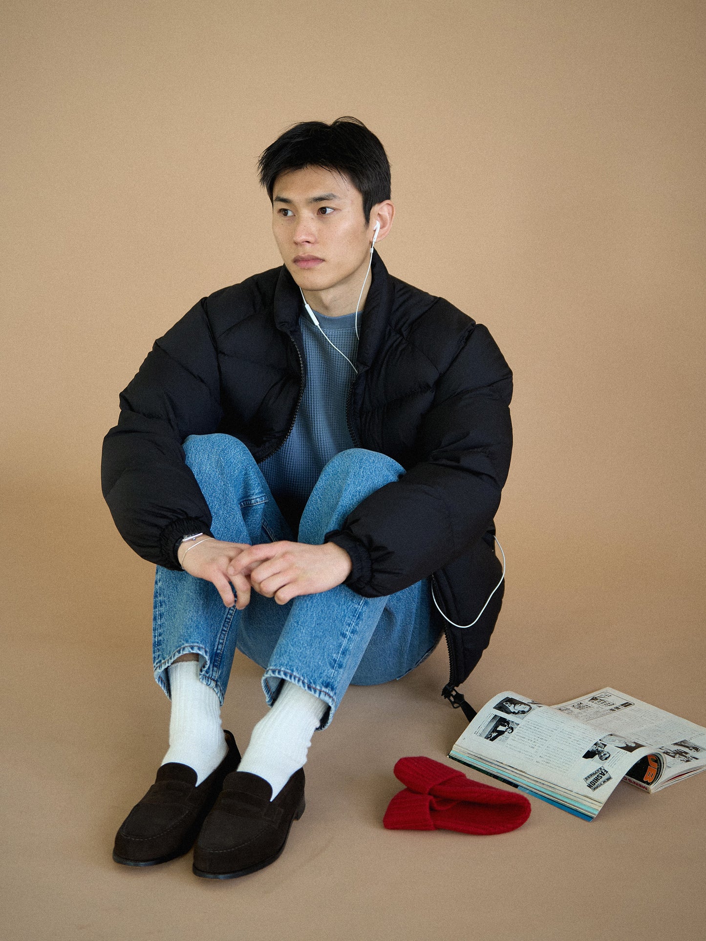 BOULDER PUFFER JACKET [ Black ]