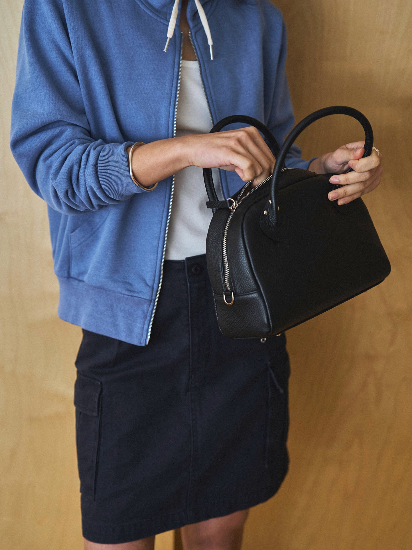SABLÉ TOTE BAG SMALL [ Soft Black ]