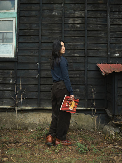 GRANT CORDUROY PANTS [ Wood Brown ]