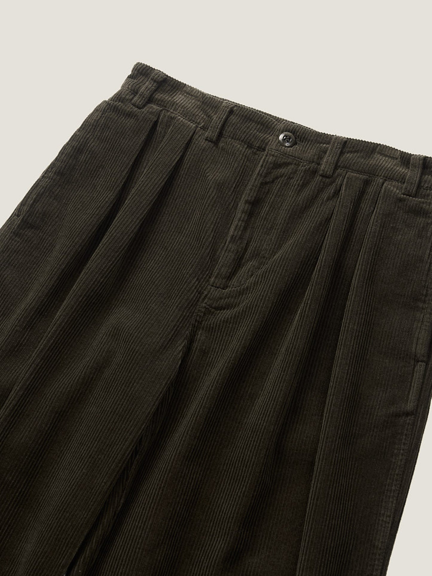 GRANT CORDUROY PANTS [ Wood Brown ]
