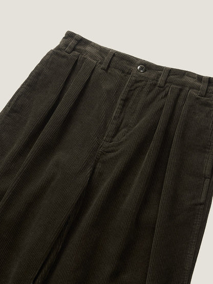 GRANT CORDUROY PANTS [ Wood Brown ]
