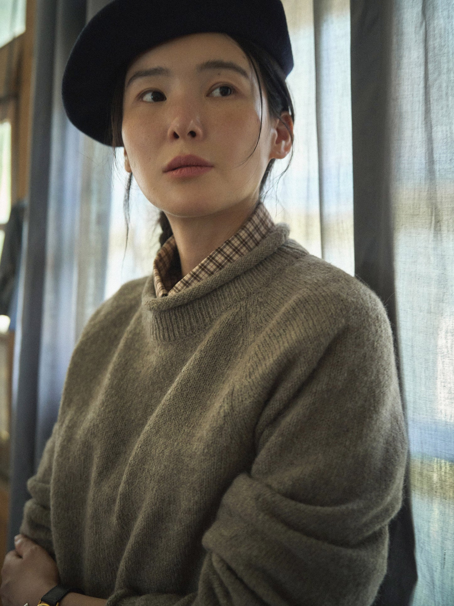 MONTBLANC ROLLNECK SWEATER [ Mocha Beige ]