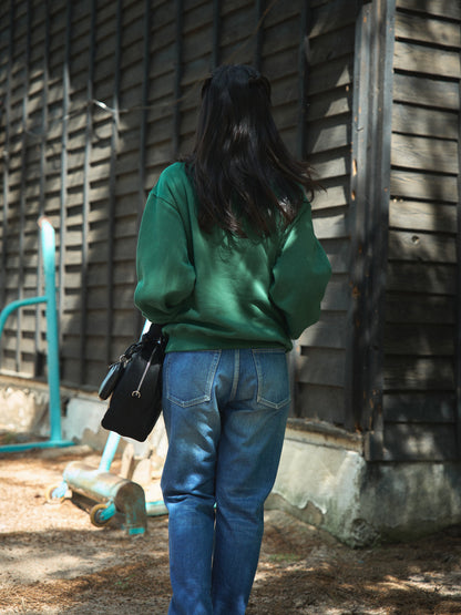 SHAWL COLLAR SWEATSHIRT [ British Green ]