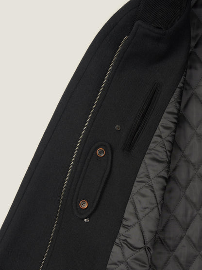 VERMONT HALF COAT [ Rich Black ]