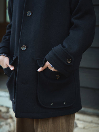 VERMONT HALF COAT [ Rich Black ]