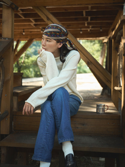 MONTBLANC ROLLNECK SWEATER [ Pure Ivory ]