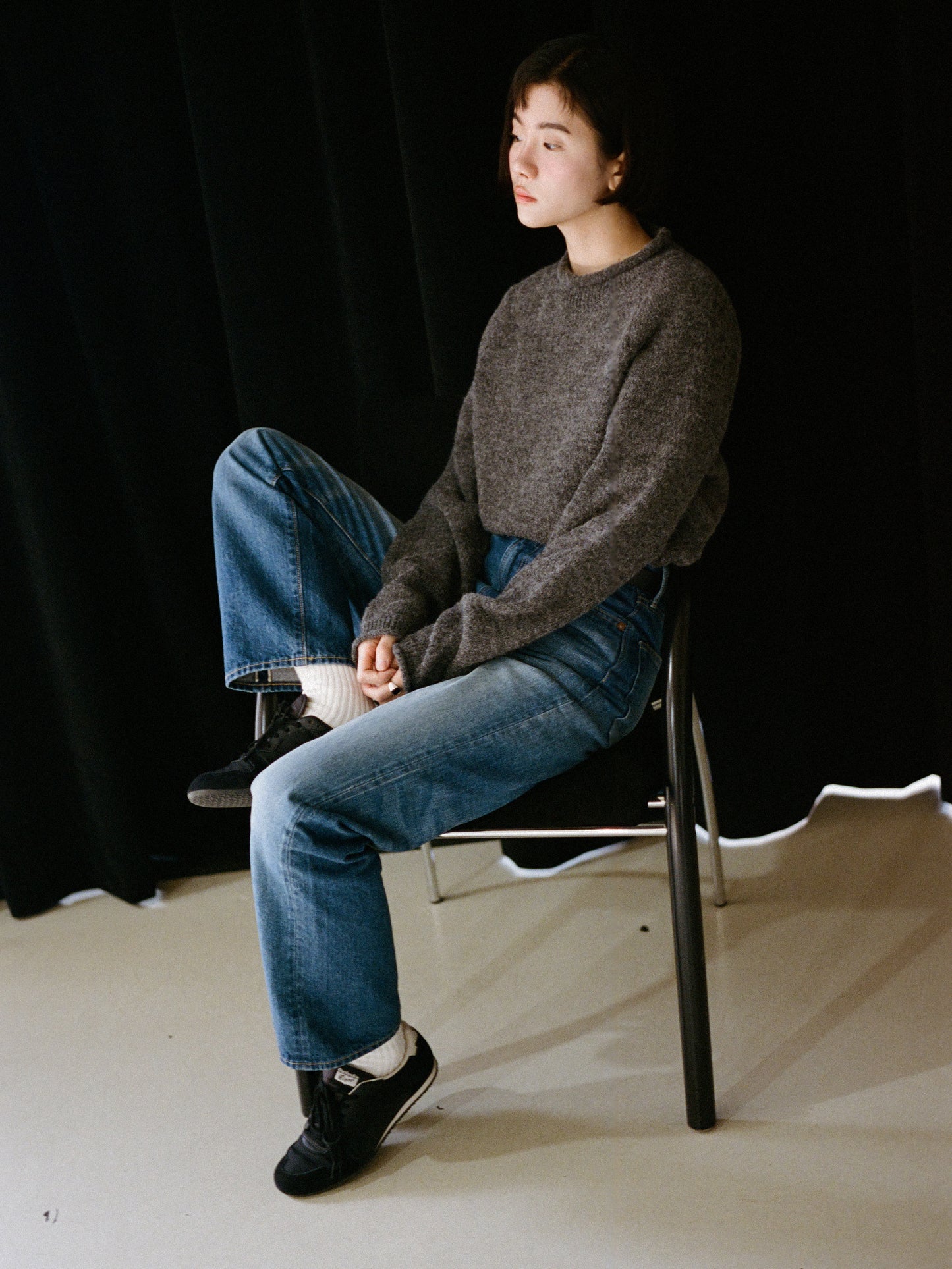 70's ORIGINAL BLUE JEANS [70's Vintage Blue]