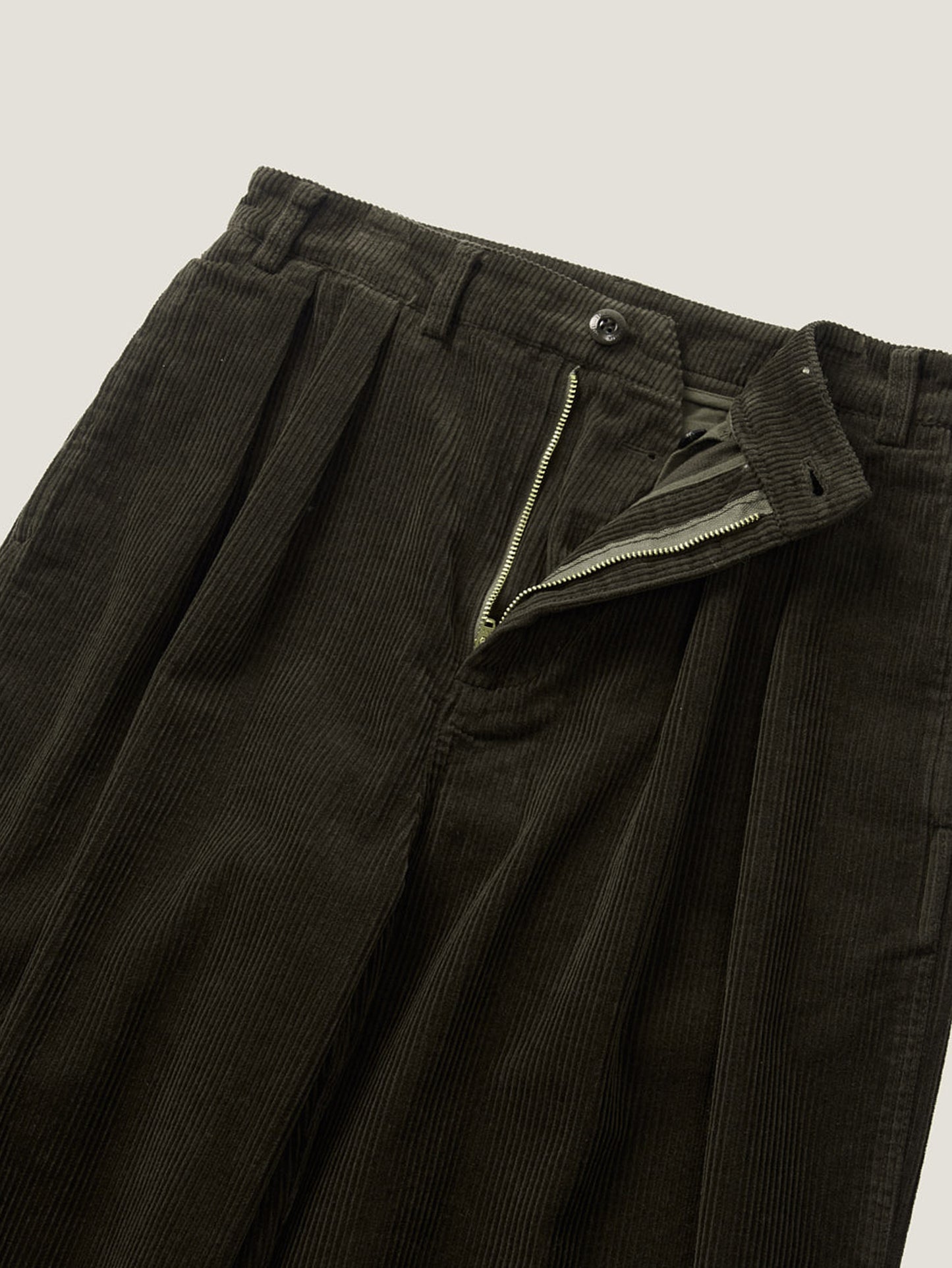 GRANT CORDUROY PANTS [ Wood Brown ]