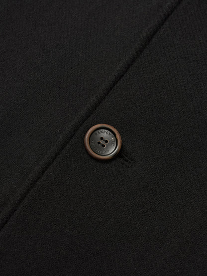 VERMONT HALF COAT [ Rich Black ]