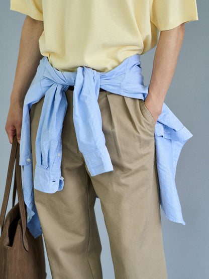 RELAXED TAPERED CHINO [ Beige ]