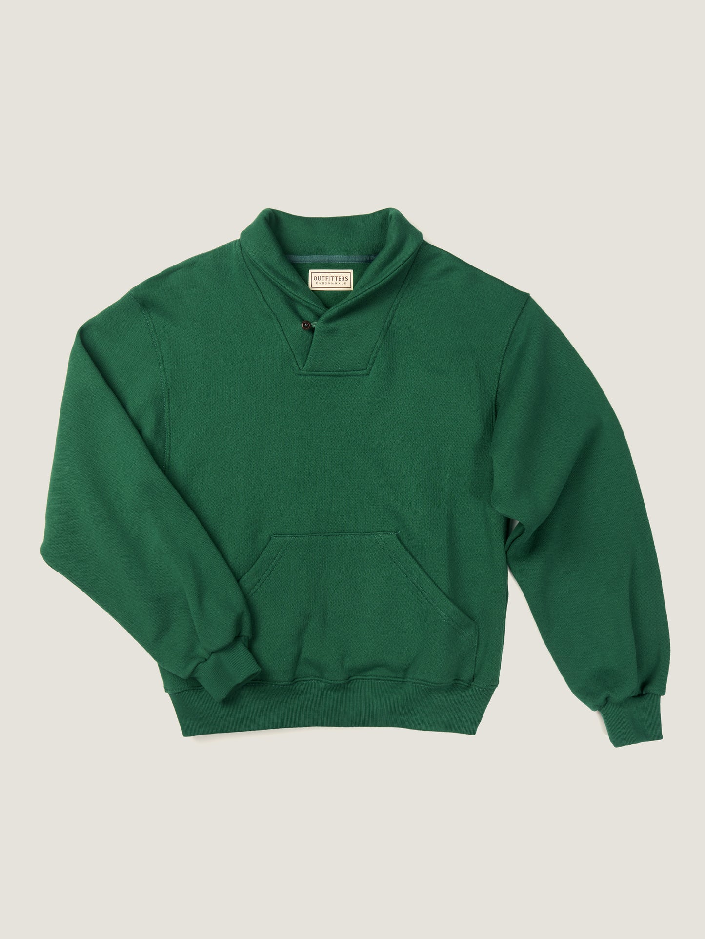 SHAWL COLLAR SWEATSHIRT [ British Green ]