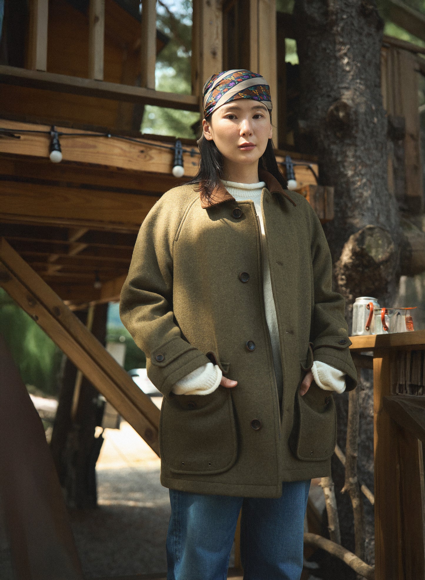 VERMONT HALF COAT [ Old Khaki ]