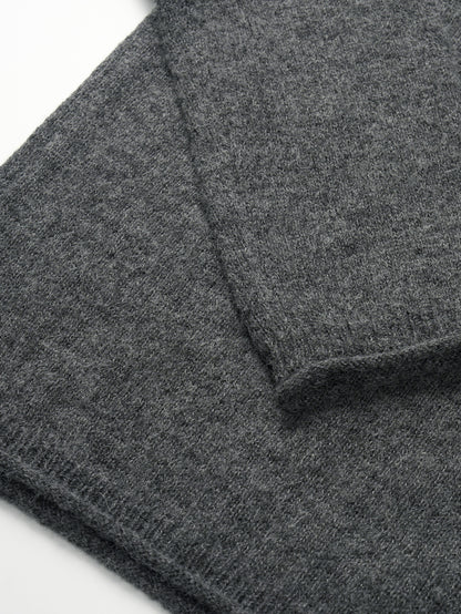 MONTBLANC ROLLNECK SWEATER [ Shadow Gray ]