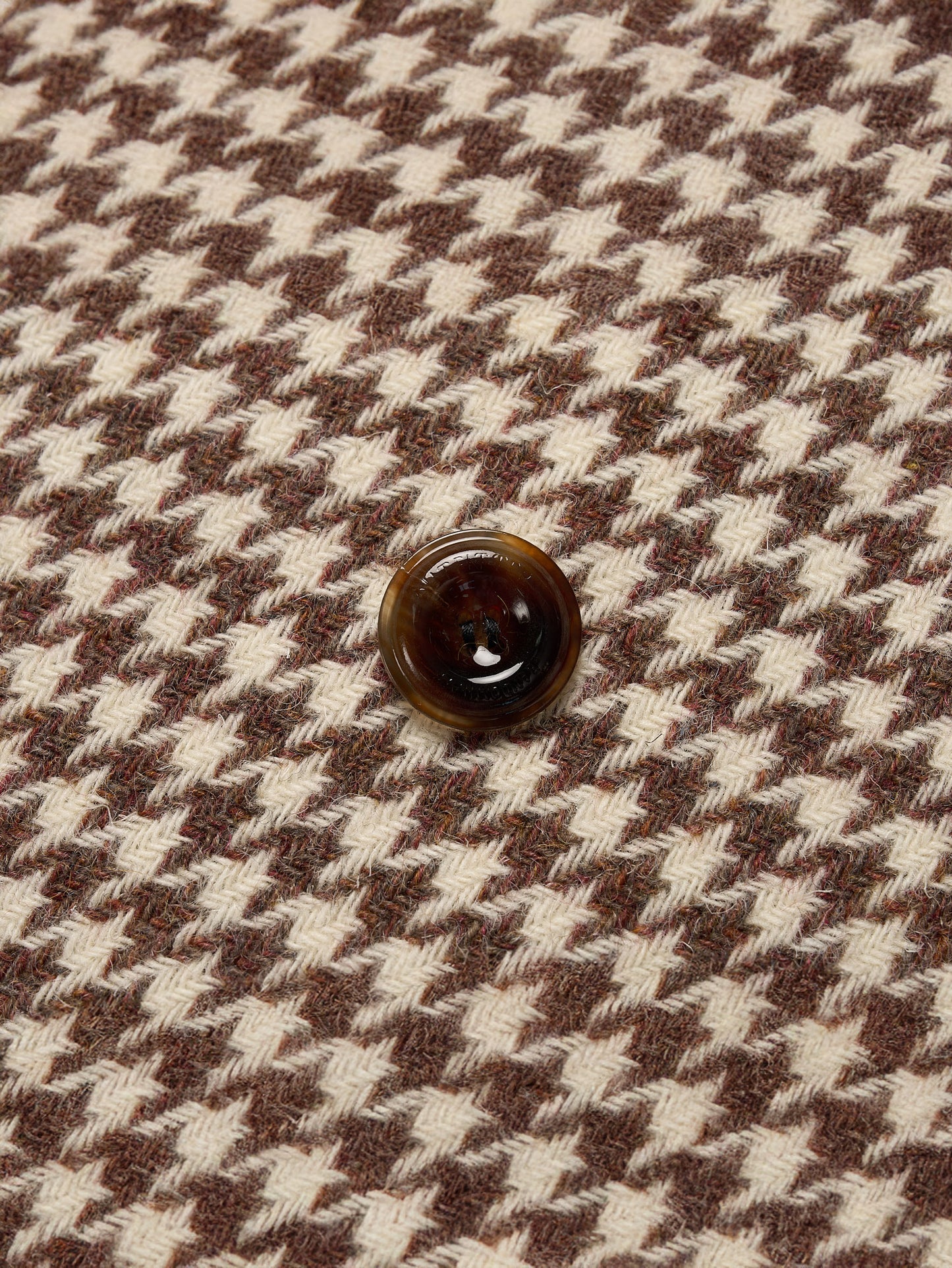 SHELBY COAT [ Brown Houndstooth Check Tweed ] 2nd pre-order