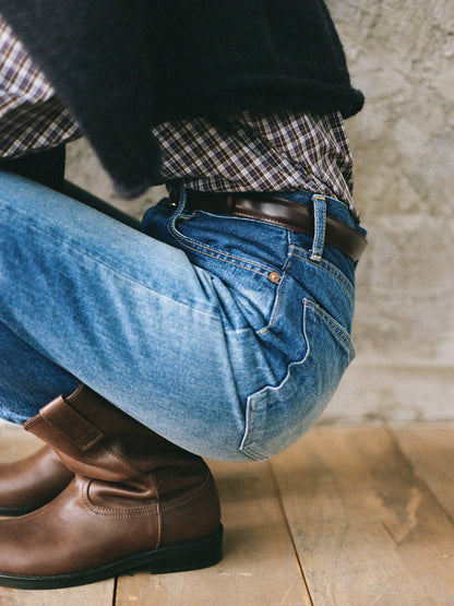 70's ORIGINAL BLUE JEANS [70's Vintage Blue]