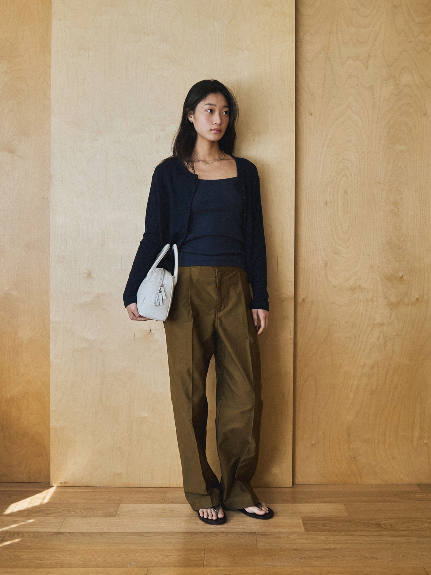 50's ITALIAN ARMY CHINO PANTS [ Golden Brown ]