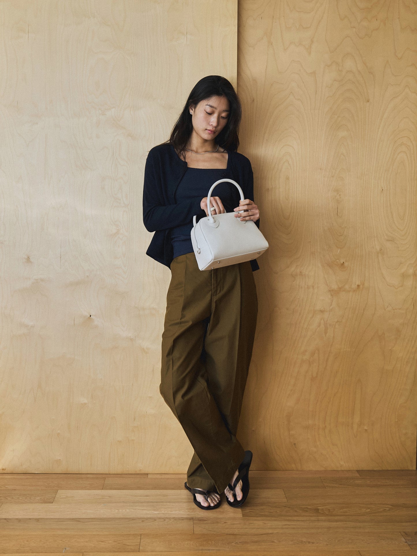 50's ITALIAN ARMY CHINO PANTS [ Golden Brown ]