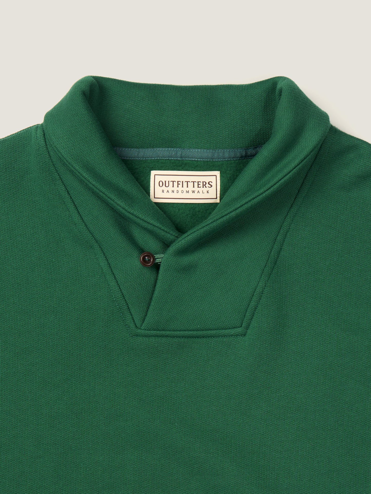 SHAWL COLLAR SWEATSHIRT [ British Green ]
