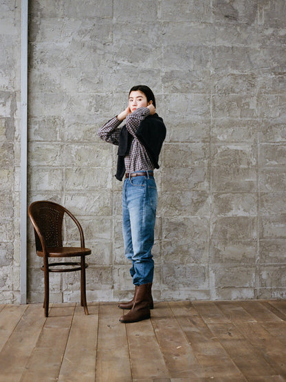 70's ORIGINAL BLUE JEANS [70's Vintage Blue]