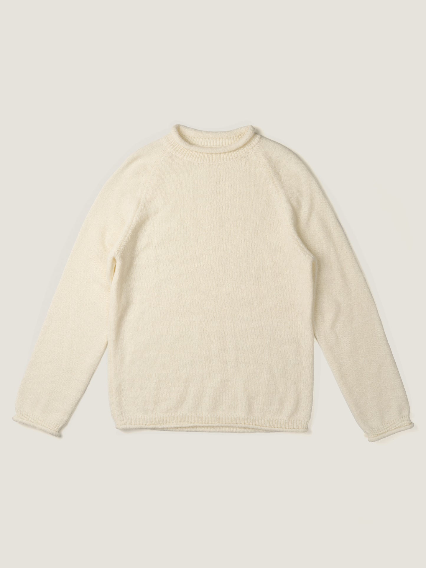 MONTBLANC ROLLNECK SWEATER [ Pure Ivory ]