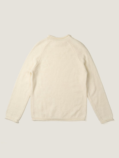 MONTBLANC ROLLNECK SWEATER [ Pure Ivory ]